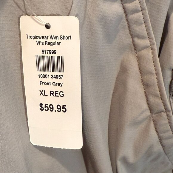 L.L. Bean Tropicwear Shorts XL Regular Frost Gray NWT‎ – MSRP $59.95 - Picture 2 of 10